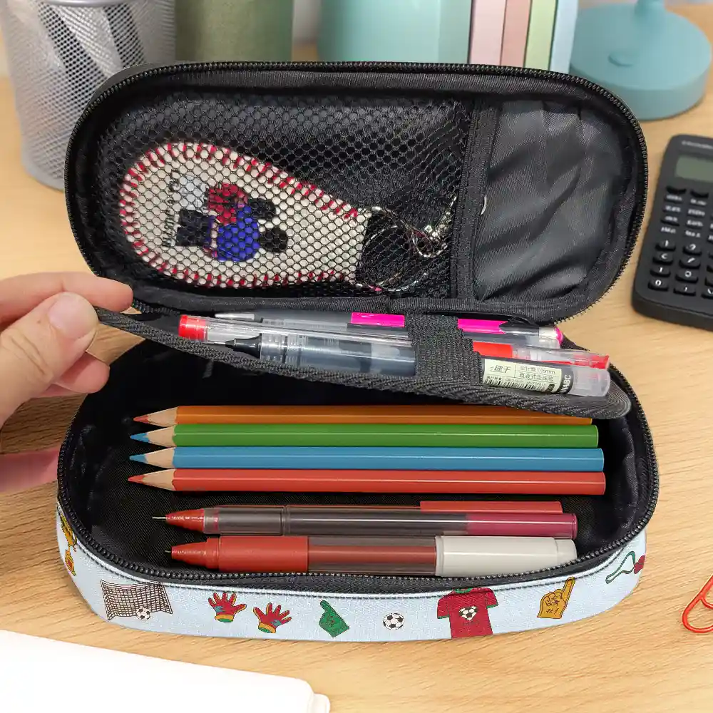 Cute Kid Can Be Doctor Teacher Firefighter Astronaut - Personalized Pencil Case - Image 3