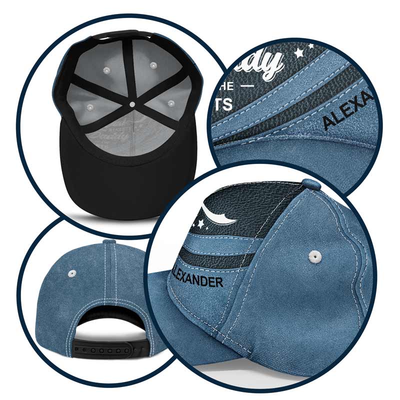 Dad In The Streets Daddy In The Sheets - Personalized Classic Cap - Image 5