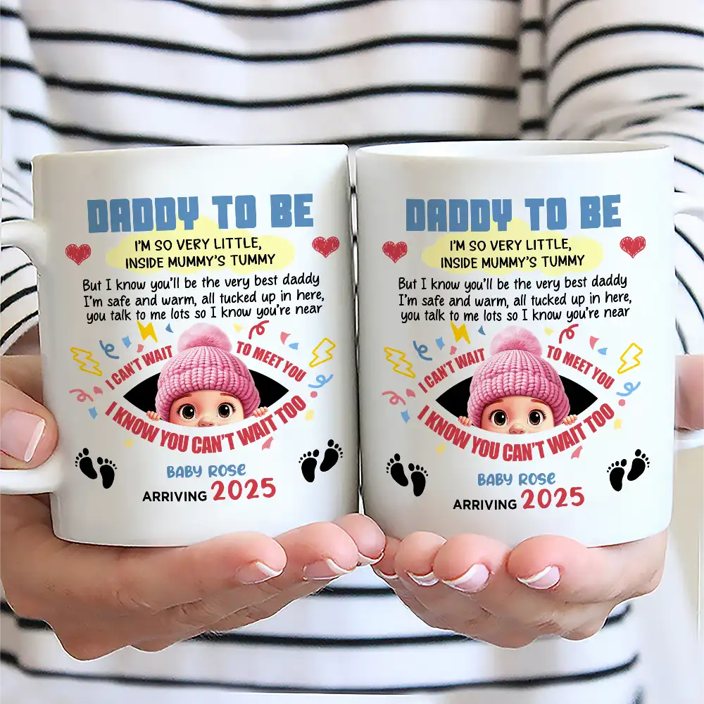 Daddy To Be - Personalized Mug - Image 2