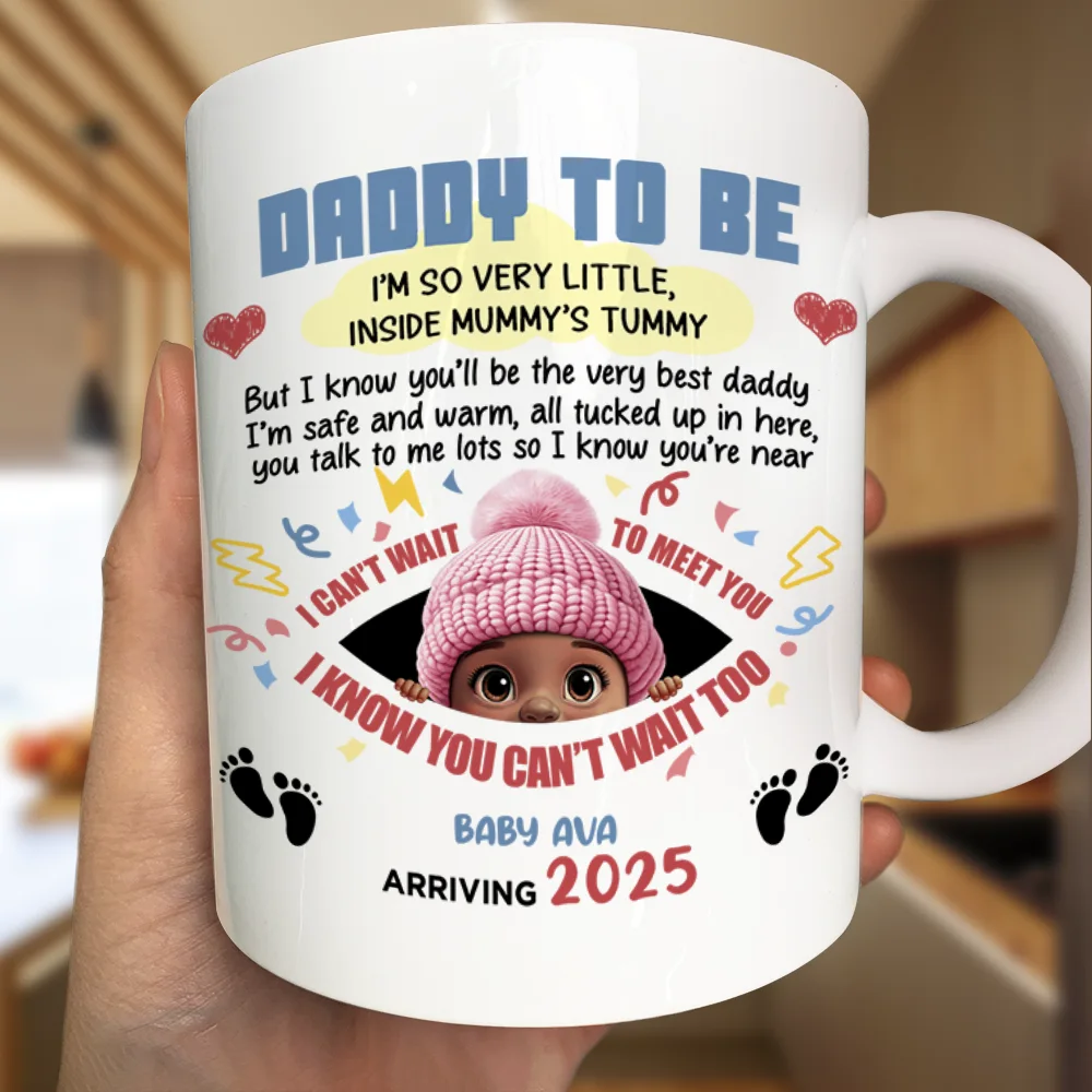 Daddy To Be - Personalized Mug - Image 3