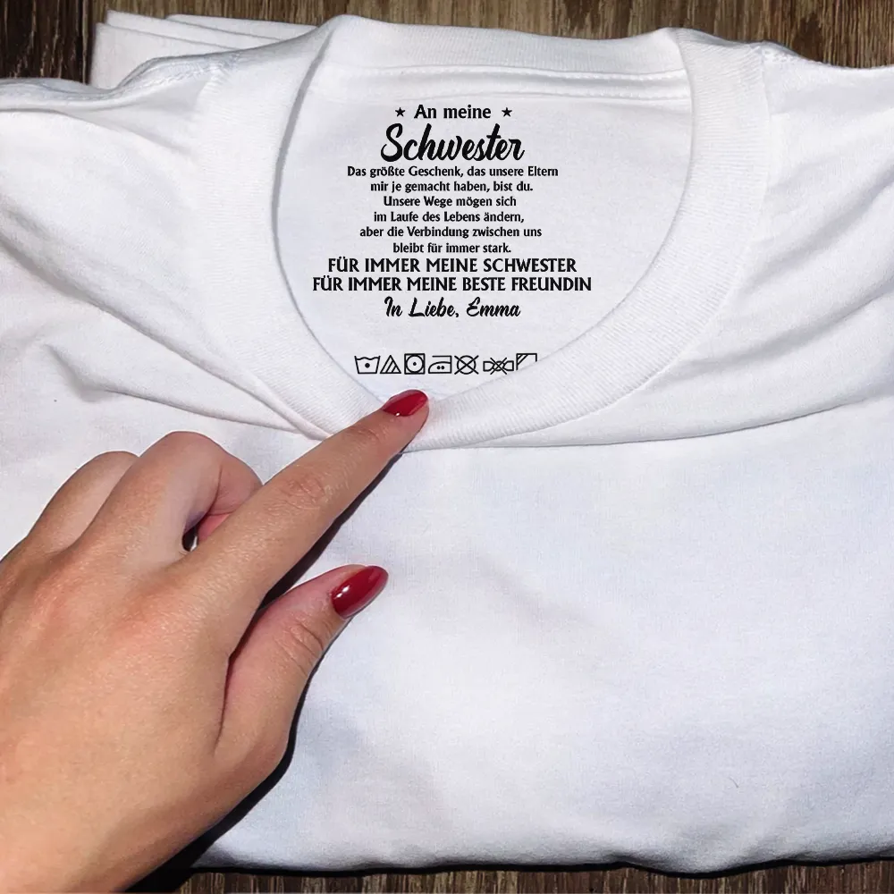 Das größte Geschenk - Personalisiertes T Shirt - Image 5