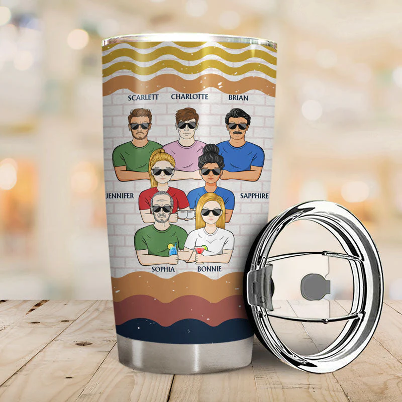 Dear Dad Great Job I'm Awesome Thank You - Father Gift - Personalized Custom Tumbler - Image 2