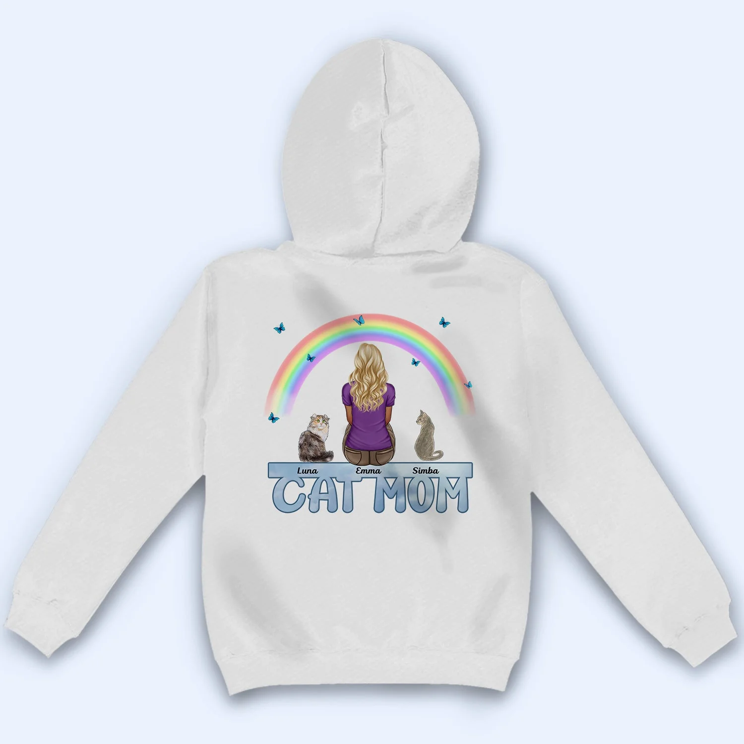 Dog Cat Mom Dad - Gift For Pet Lovers - Personalized T Shirt - Image 4