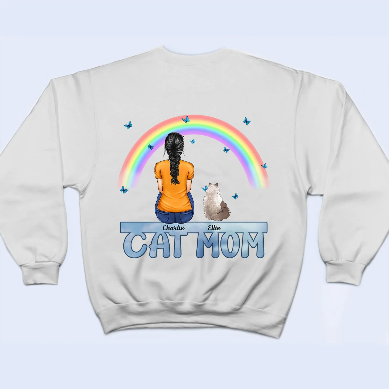 Dog Cat Mom Dad - Gift For Pet Lovers - Personalized T Shirt - Image 5