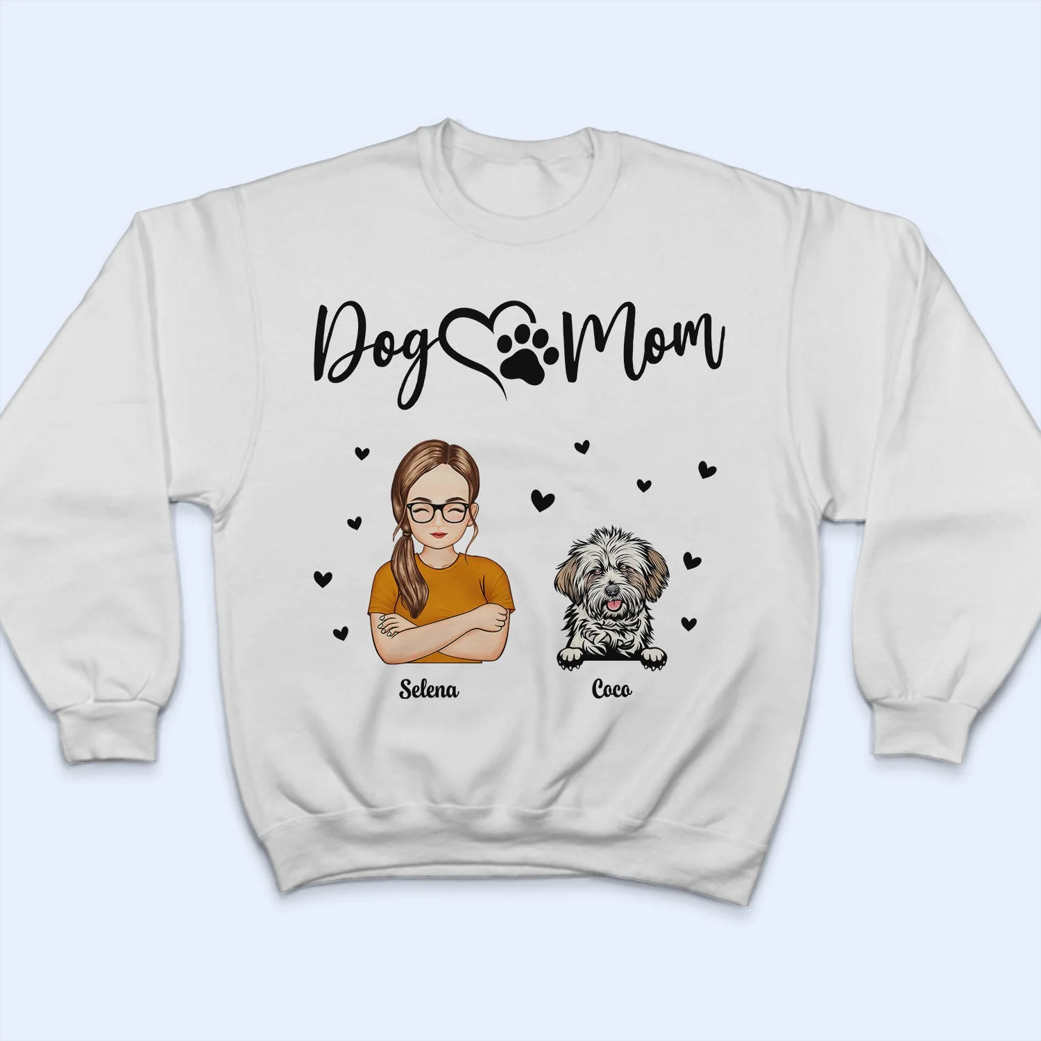 Dog Mom - Gift For Dog Lovers - Personalized T Shirt - Image 5