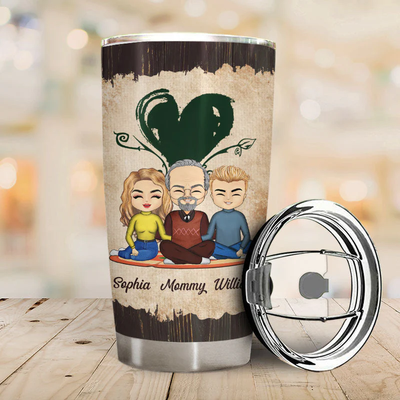 Dream Breaking Awesome - Gift For Father And Mother In Law - Personalized Custom Tumbler - Image 2