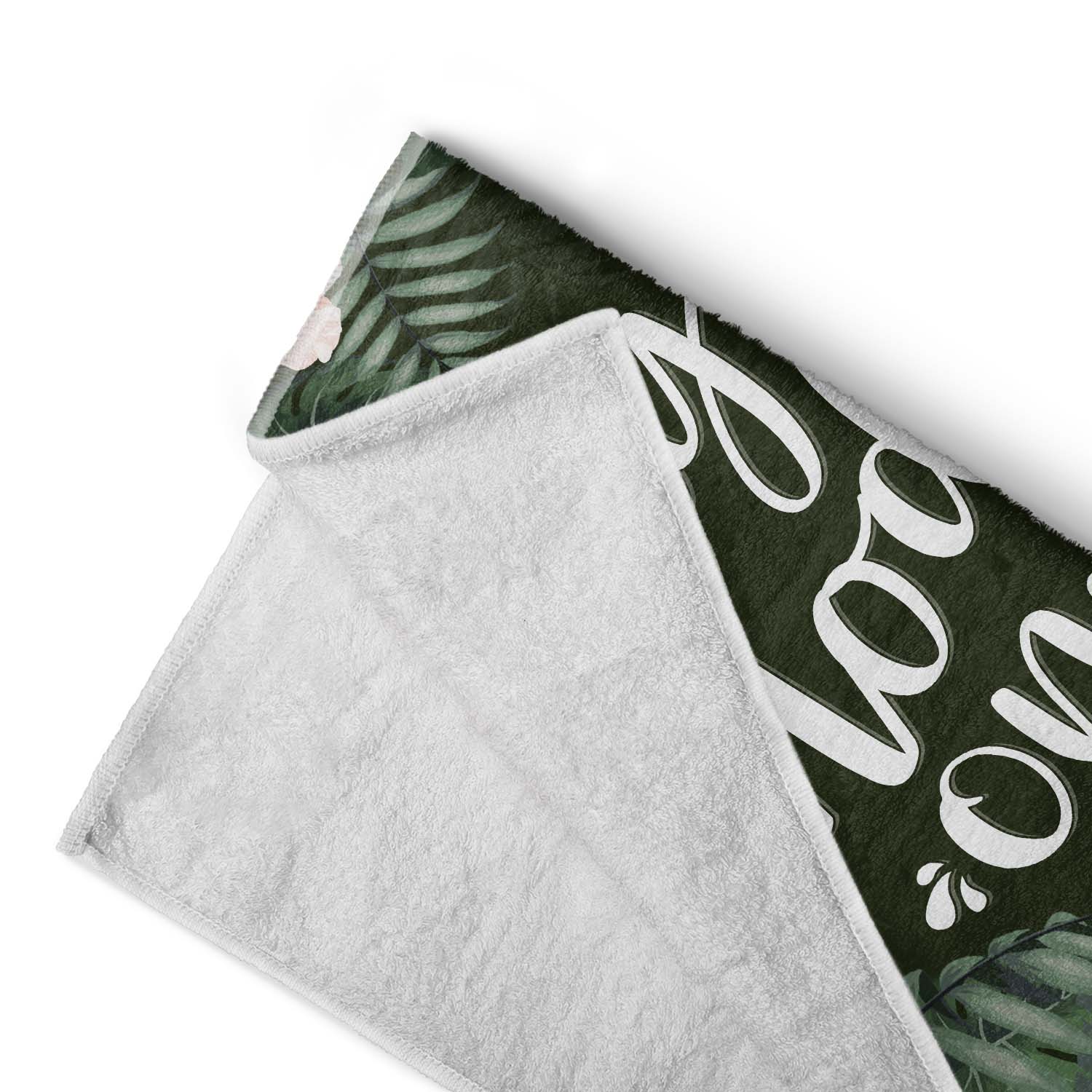 Drink In My Hand Toes In The Sand - Gift For Beach Lovers - Personalized Custom Beach Towel - Image 4