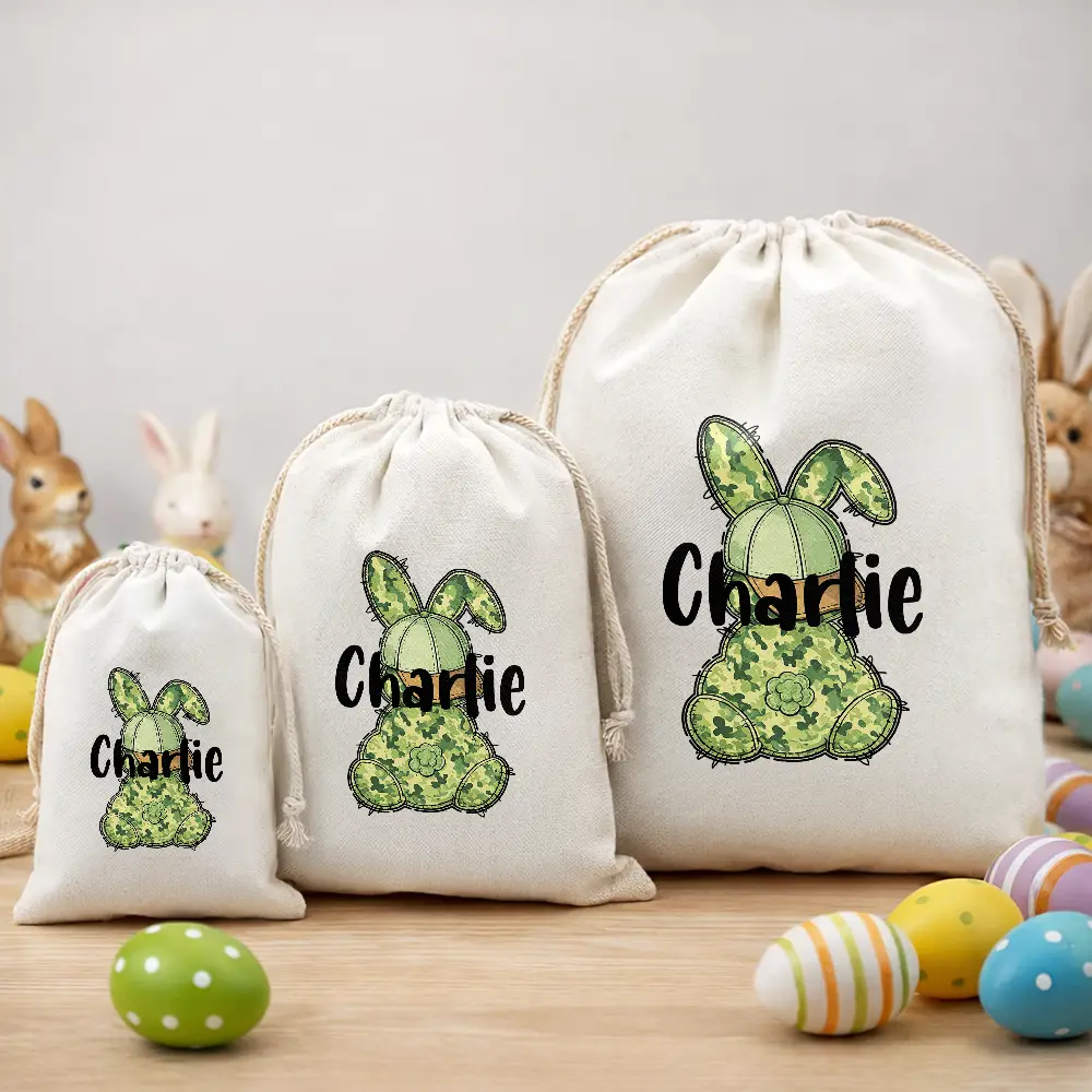 Easter Egg Hunt - Personalized Favor Bag - Image 3