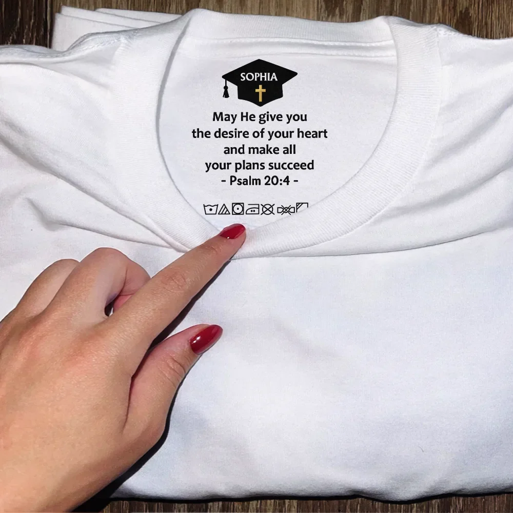 Faith Over Fear Bible Verse - Personalized T Shirt - Image 5