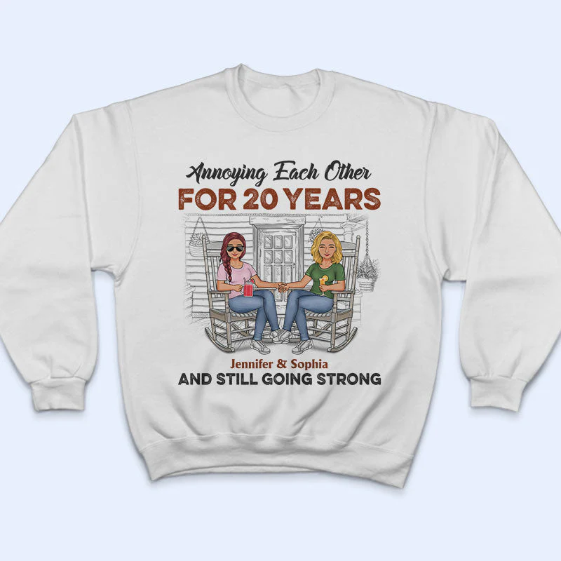 Family Couple Annoying Each Other And Still Going Strong - Gift For Couples - Personalized Custom T Shirt - Image 5