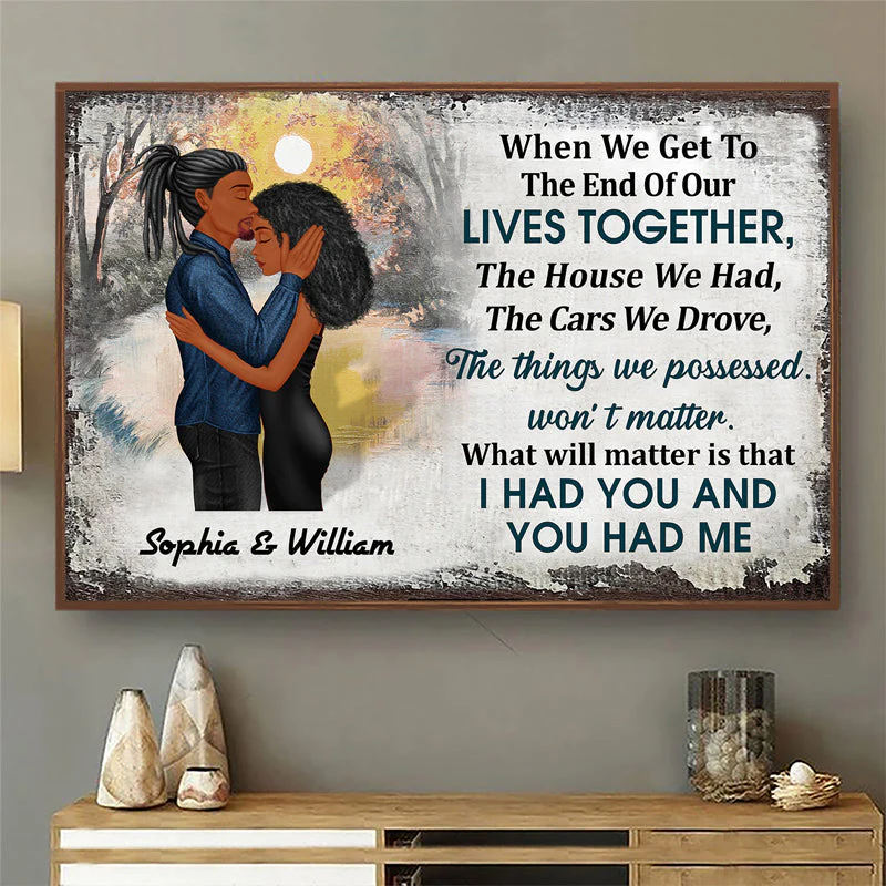 Family Couple I Choose You - Gift For Couples - Personalized Custom Poster - Image 2