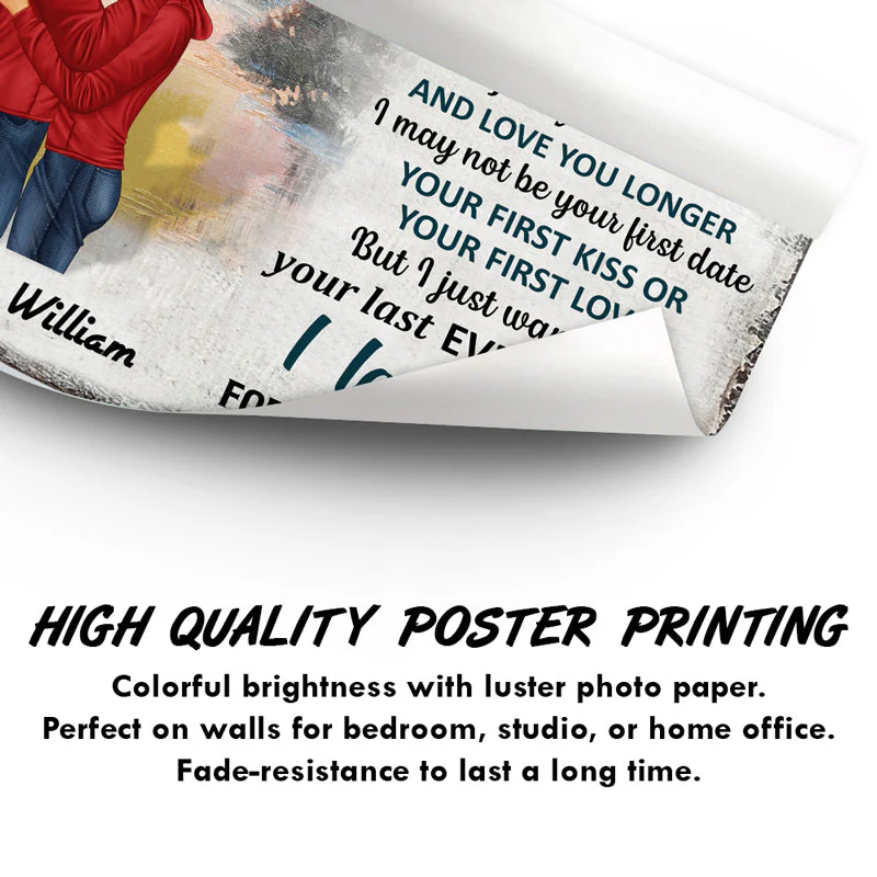 Family Couple I Choose You - Gift For Couples - Personalized Custom Poster - Image 3
