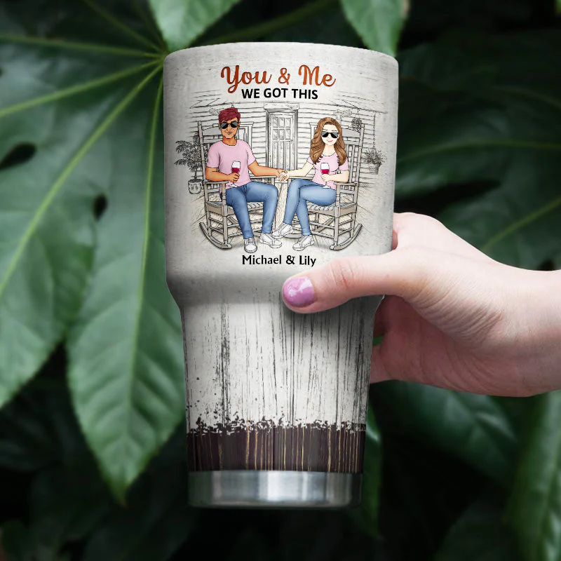 Family Couple The Day I Met You - Couple Gift - Personalized Custom 30 Oz Tumbler - Image 4