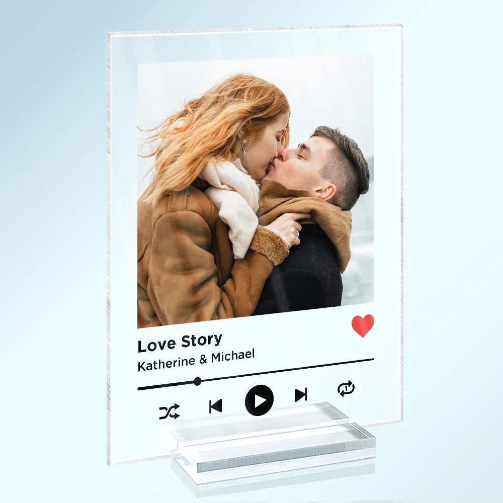 Family Love Keepsake - Personalized Vertical Rectangle Acrylic Plaque - Image 2