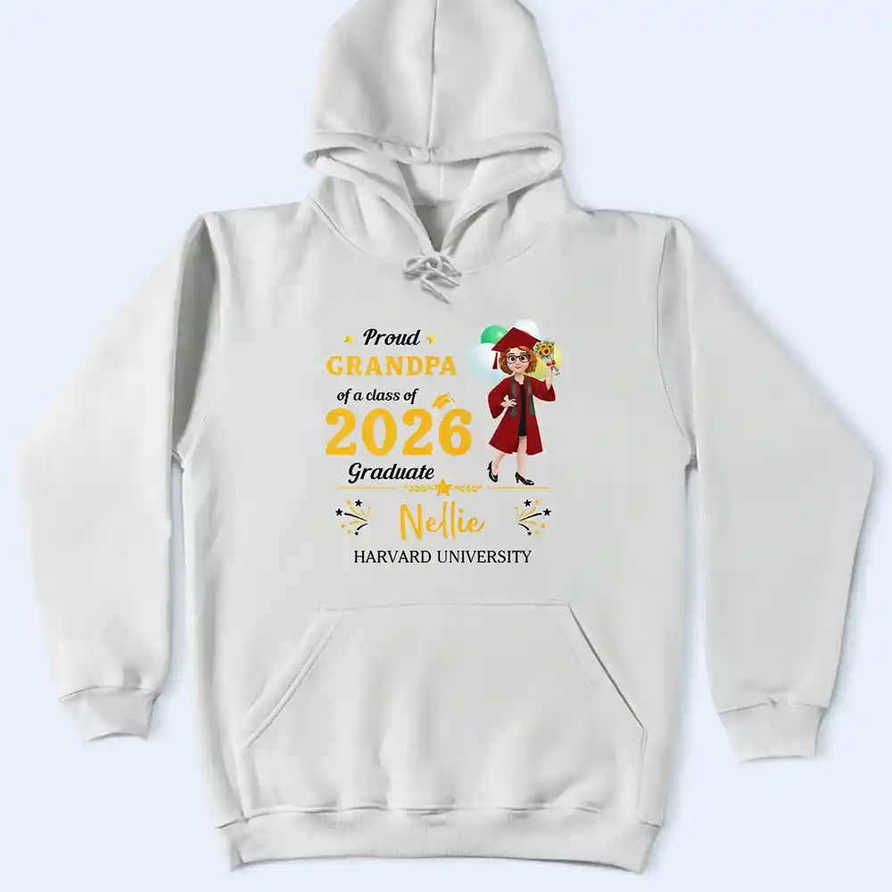 Family Matching Happy Graduation - Personalized T Shirt - Image 5