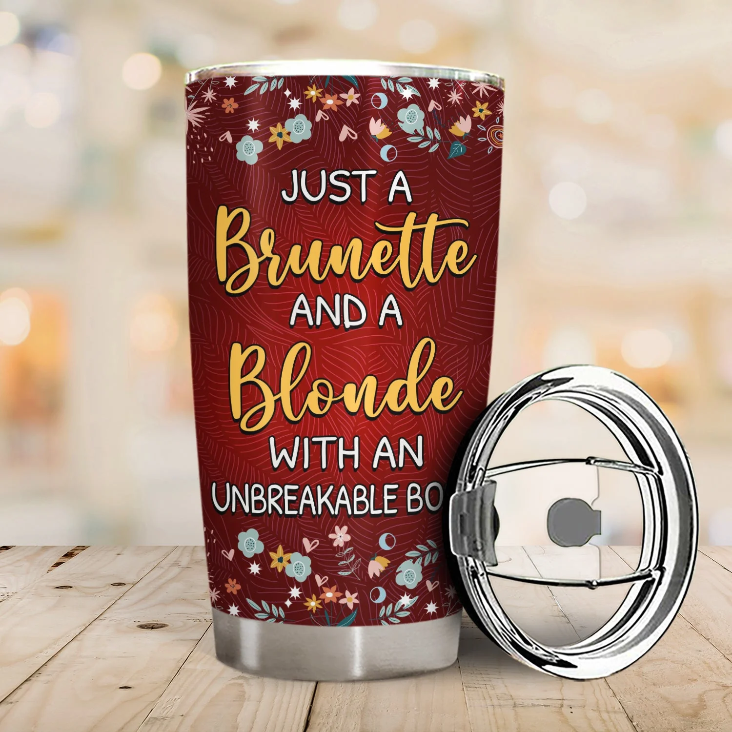 Fashion Bestie Unbreakable Bond - Gift For Besties - Personalized Tumbler - Image 2