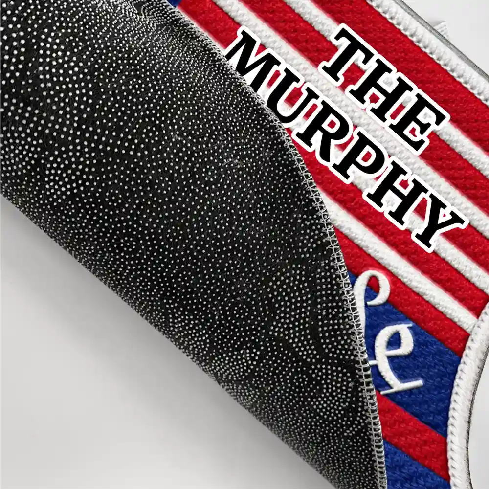 Faux Embroidery Effect We The People America 250th - Personalized Doormat - Image 3