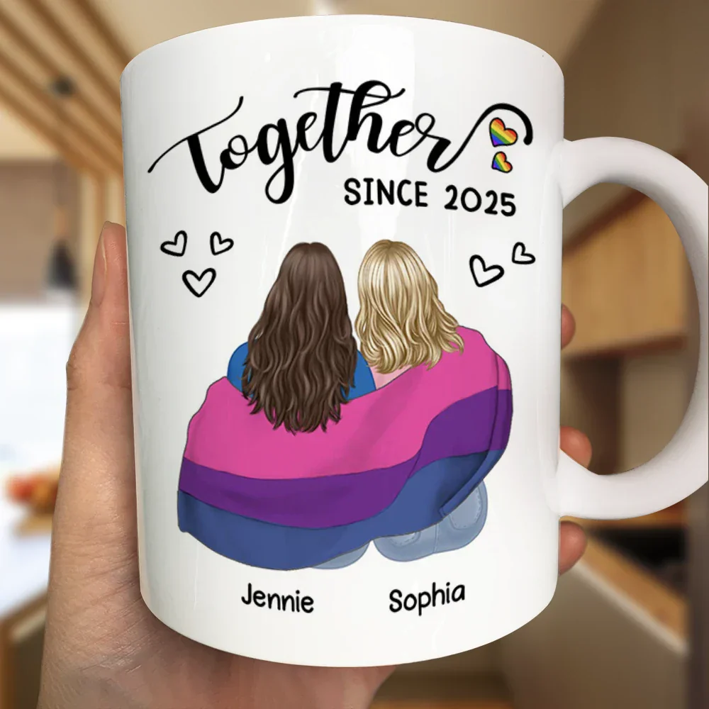 Flag Together Since - Personalized Mug - Image 3