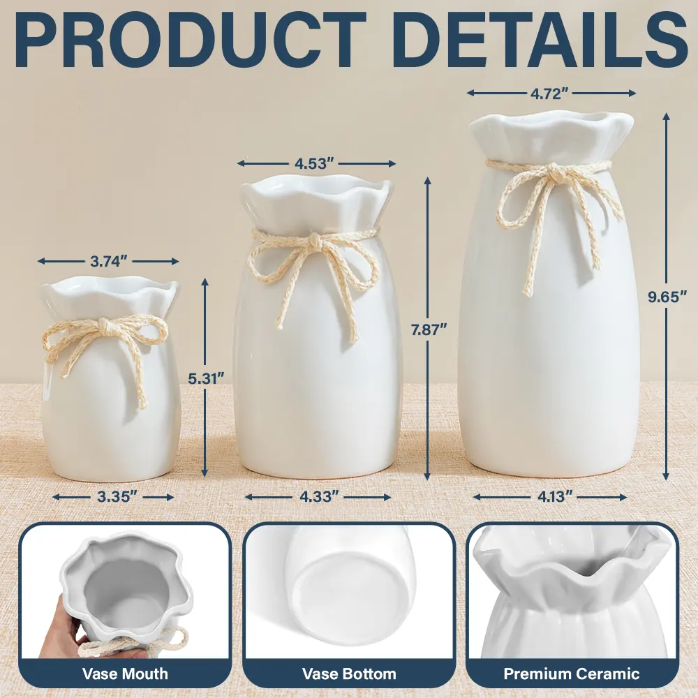 Flower Crystal Effect Watching You Be A Mom - Personalized Ribbon Tie Flower Vase - Image 5