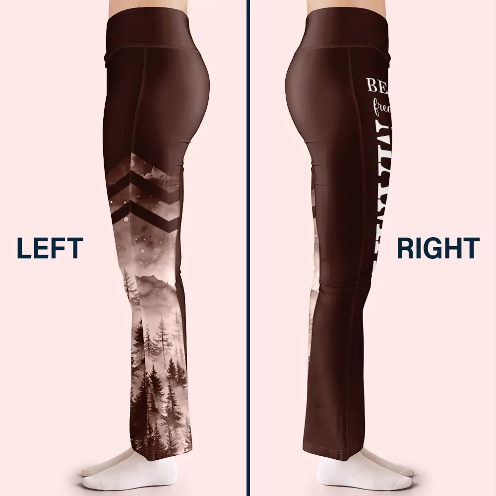 For Mother Wife Best Freakin' Mom Ever - Personalized Leggings - Image 4