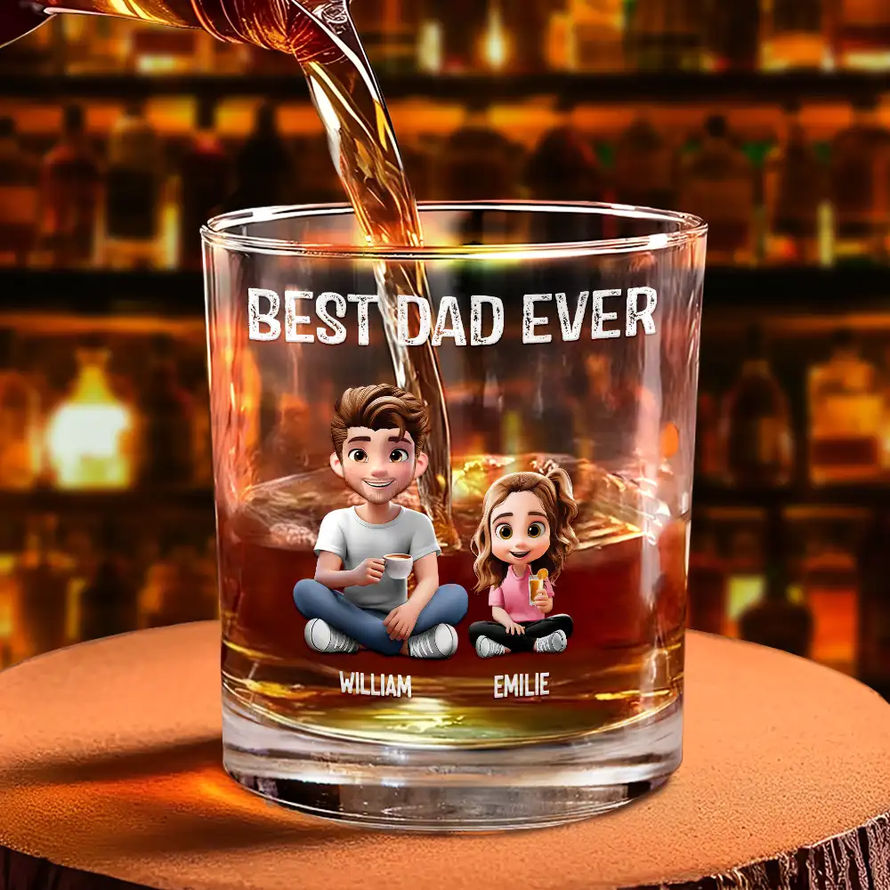 For The Times We Drive - Personalized Whiskey Glass - Image 4