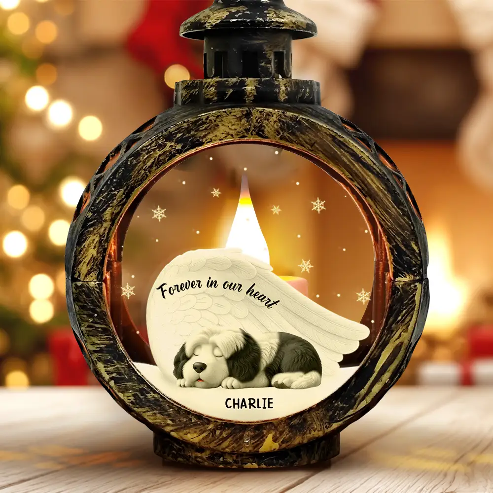Forever In My Heart - Personalized Candlelight Lantern Ornament