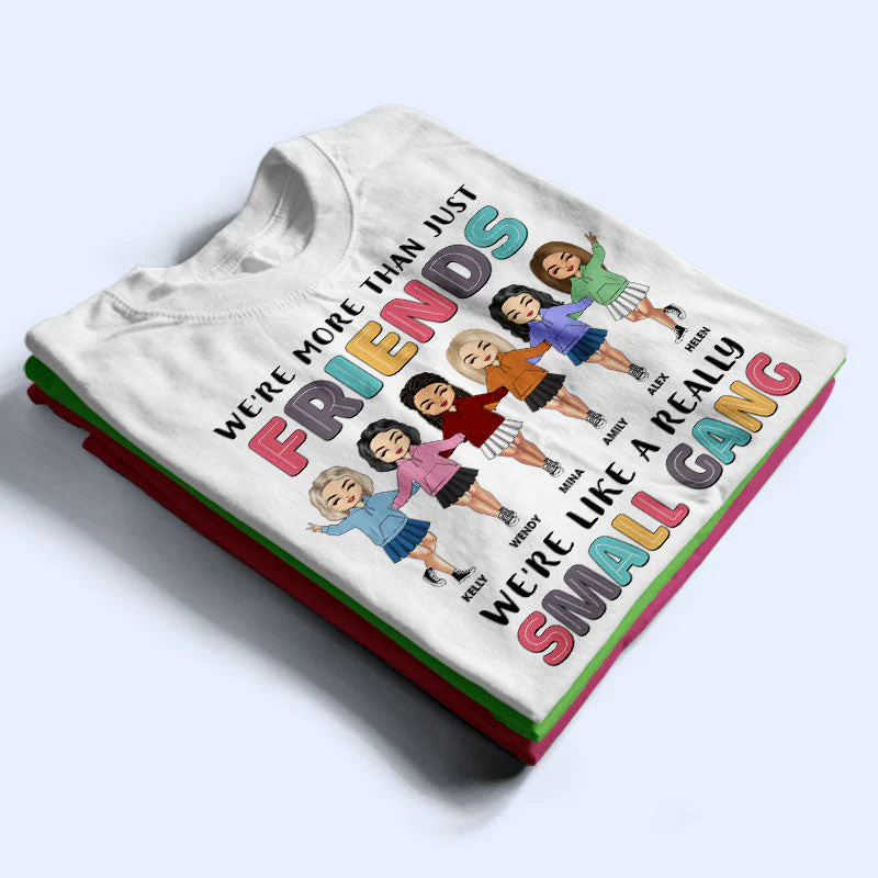 Friendship Bestie Forever - Gift For Bestie - Personalized Custom T Shirt - Image 2