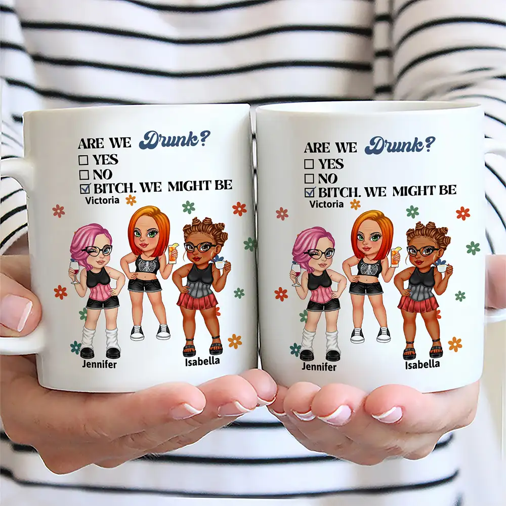 Friendship Is About Finding People Who Are Your Kind Of Crazy - Personalized Mug - Image 2