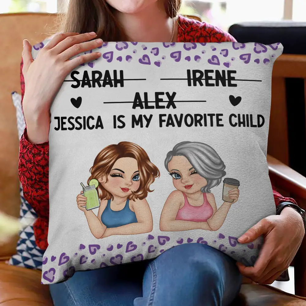From My Favorite Child - Personalized Pillow - Image 2