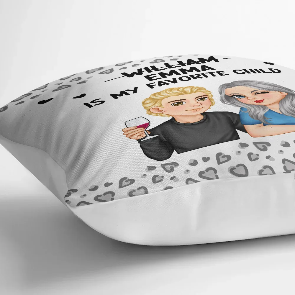 From My Favorite Child - Personalized Pillow - Image 3