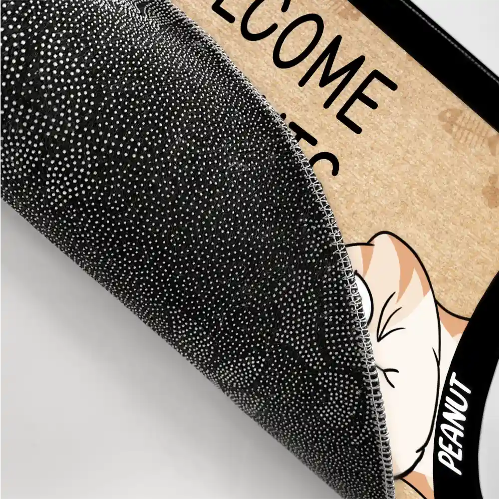 Funny Cats Welcome Peasants - Personalized Doormat - Image 3