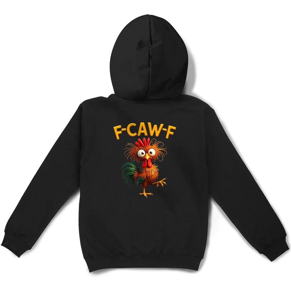 Funny Chicken Bird F Caw F - Personalized T Shirt - Image 6
