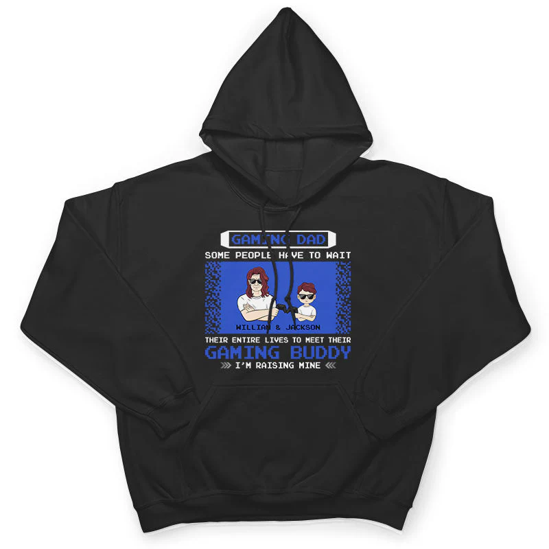 Gaming Dad - Gift For Father - Personalized Custom T Shirt - Image 4
