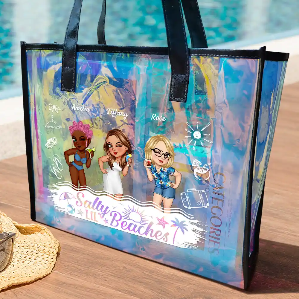 Girls Trip - Personalized Holographic Tote - Image 2