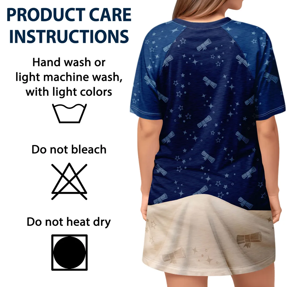 Graduated Can I Go Back To Bed Now - Personalized Women's Sleep Tee - Image 5