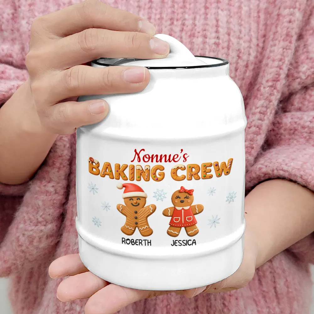 Grandma's Favorite Cookies 3D Effect - Personalized Cookie Jar - Image 4