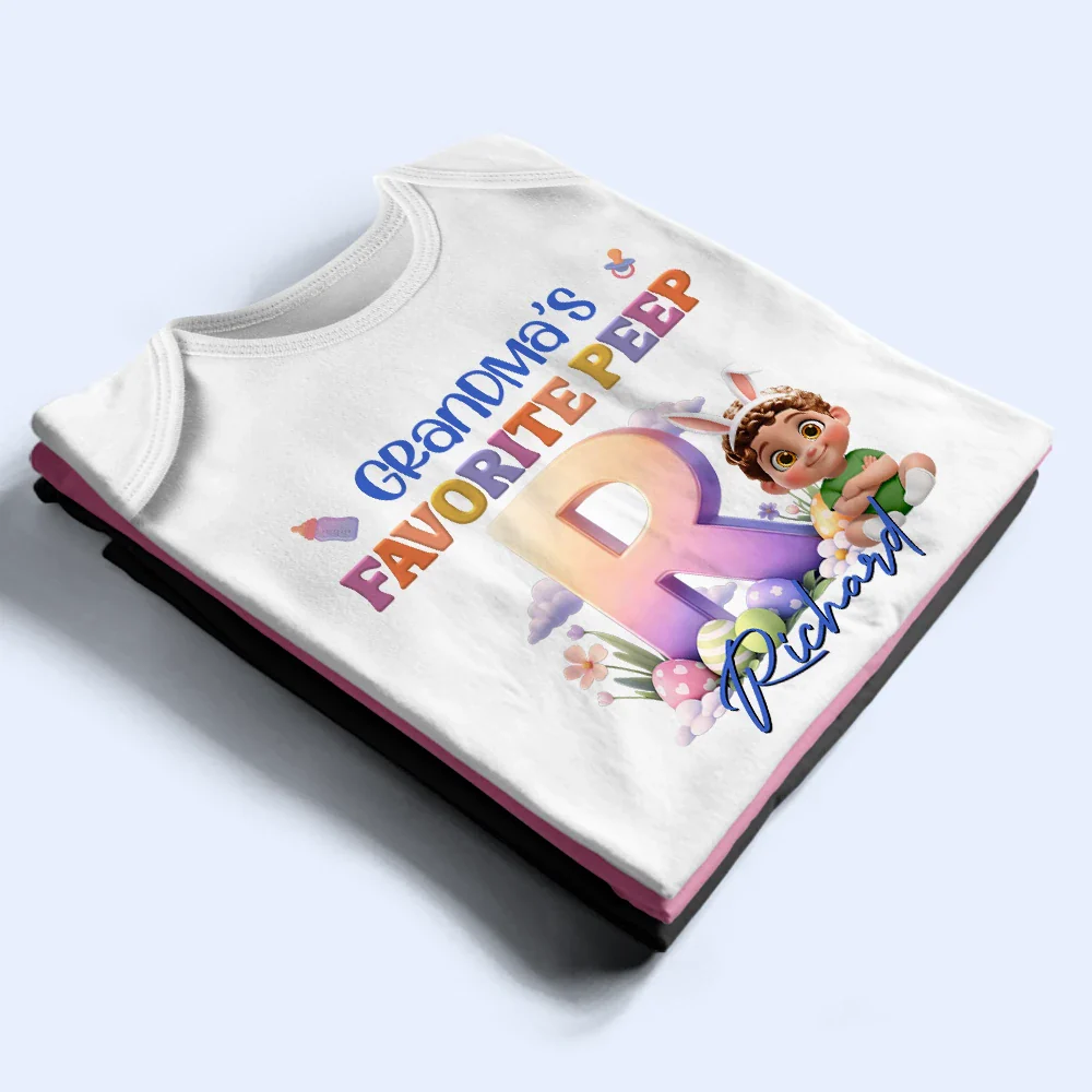 Grandma's Favorite Peep - Personalized Baby Onesie - Image 3