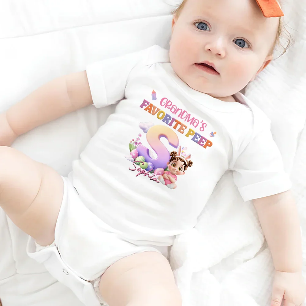 Grandma's Favorite Peep - Personalized Baby Onesie - Image 5