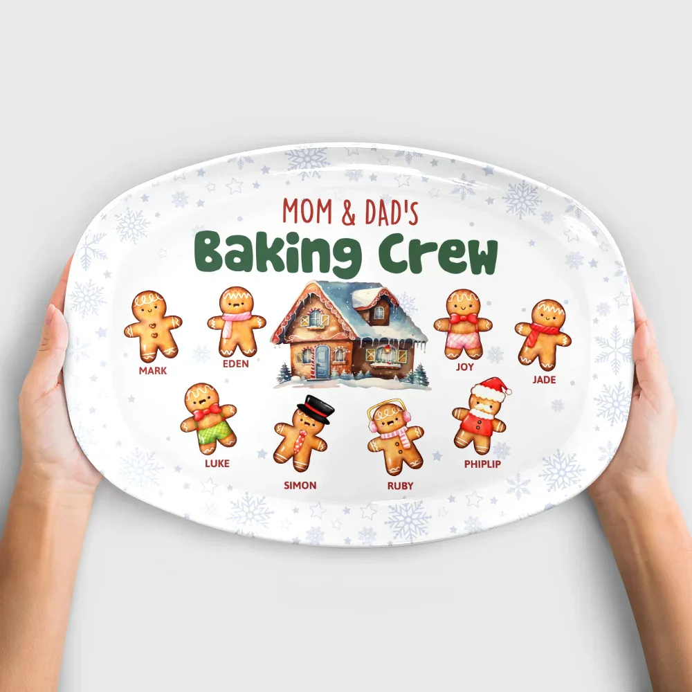 Grandma's Grandpa's Mom's Dad's Perfect Batch New Version - Personalized Plate - Image 4