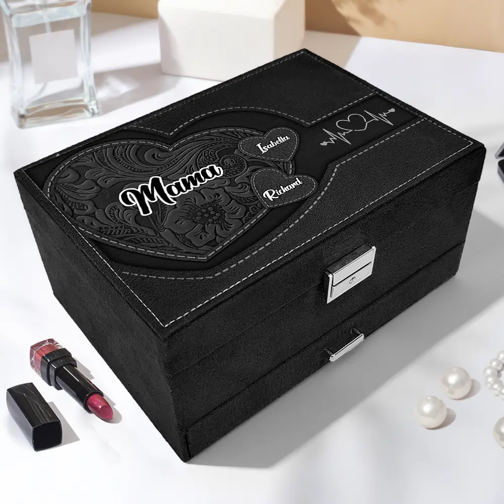 Grandma's Little Sweethearts - Personalized Jewelry Storage Box - Image 5