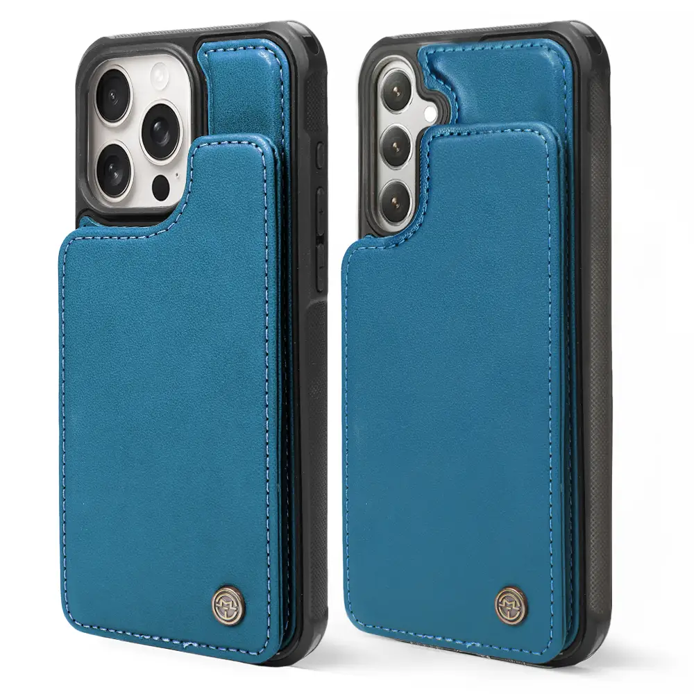 Grandma's Mom's Little Sweethearts - Personalized Leather Flip Wallet Phone Case - Image 5