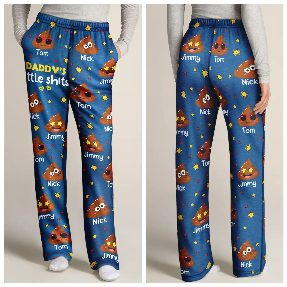 Grandpa's Little Kids - Personalized Pajama Pants - Image 3