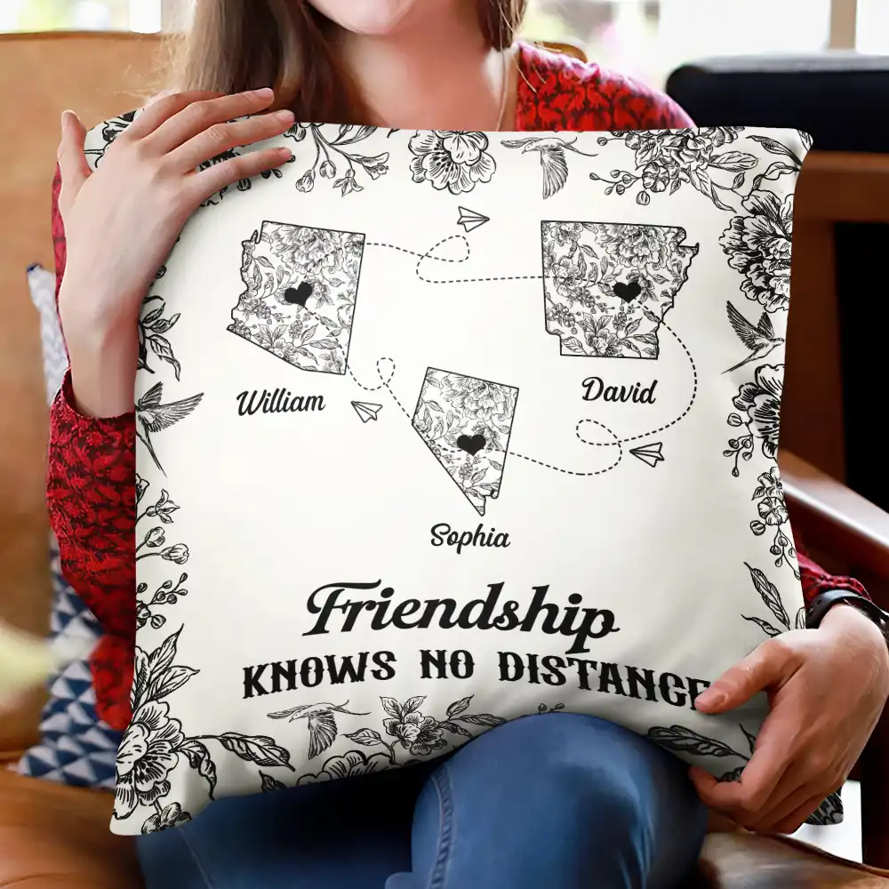 Great Friends Are Hard To Find - Personalized Pillow - Image 2