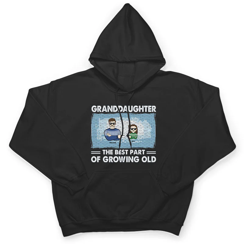 Great Grandkids The Best Part Of Growing Old - Family Gift For Grandparents - Personalized Custom Sweatshirt - Image 4