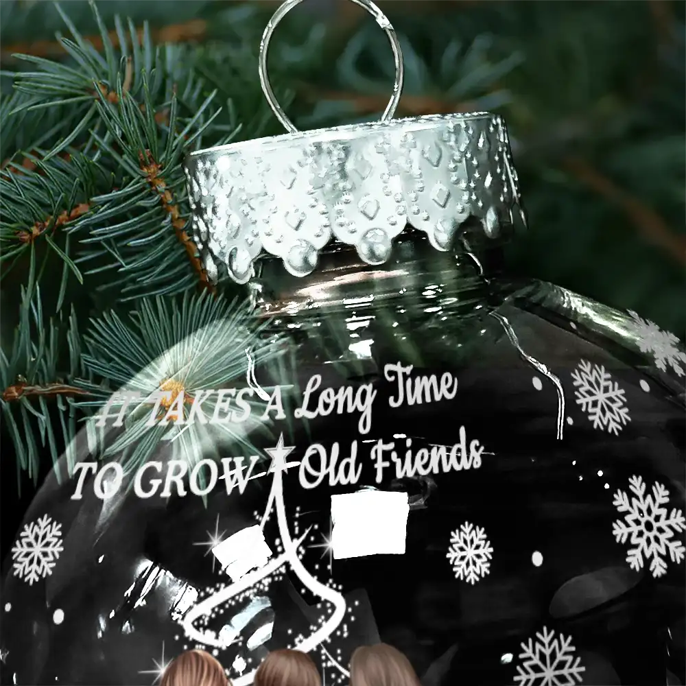 Grow An Old Friend - Personalized Ball Ornament - Image 5