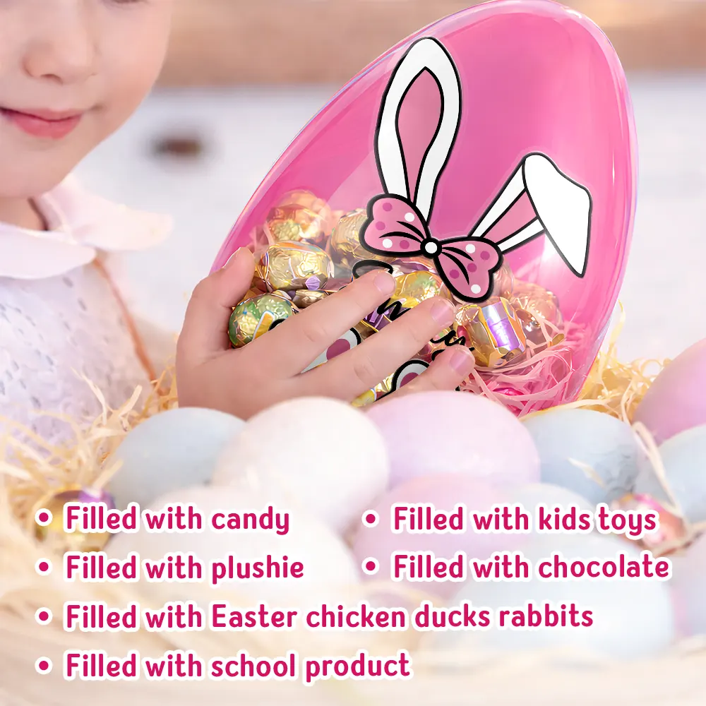 Happy Easter Baby Kid - Personalized Fillable Egg - Image 5