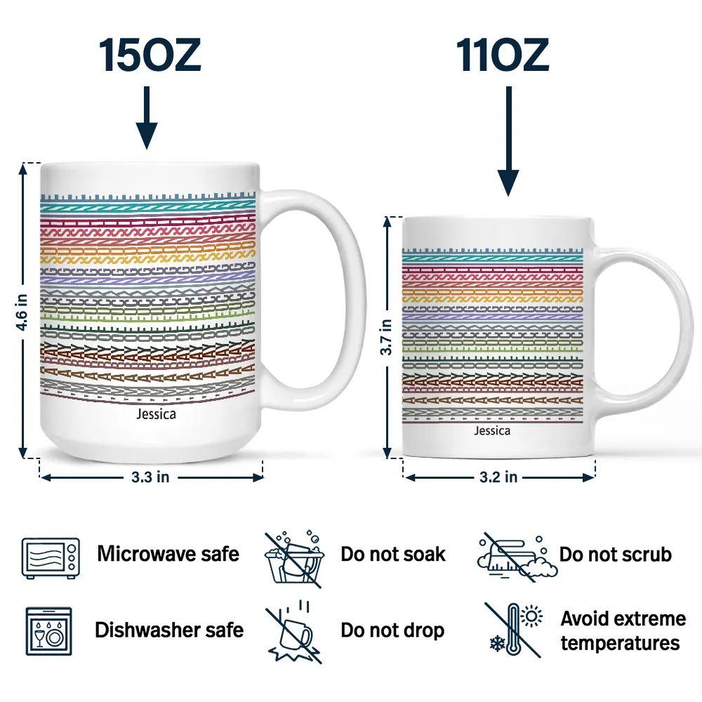 Hidden Message I'm A Ray Of Sunshine - Personalized Mug - Image 4