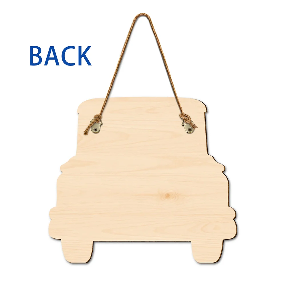 Hope You Brought Alcohol & Dog Treats Truck - Personalized Custom Shaped Wood Sign - Image 6