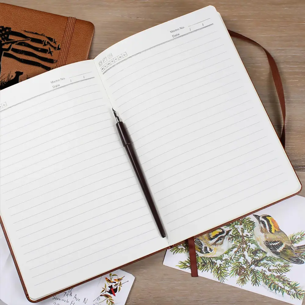 Hunting Adventures Journal Log Gift For Hunting Lovers - Personalized Leather Journal - Image 2