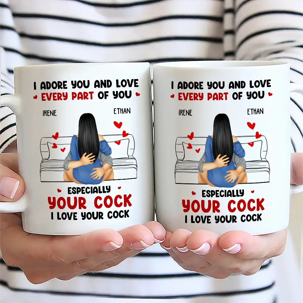 I Adore And Love Every Part Of You - Personalized Mug - Image 2